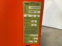 2014 trotec ttk 400 bouwdroger 75l - afbeelding 6 van  7