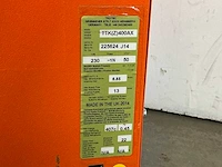 2014 trotec ttk 400 bouwdroger 75l - afbeelding 3 van  4