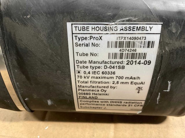 2014 tube housing assembly - afbeelding 3 van  3