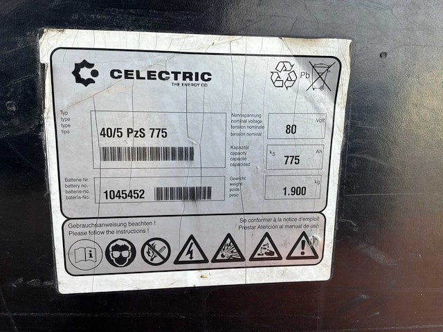 2014 uni carriers g102l30q vorkheftruck - afbeelding 9 van  10