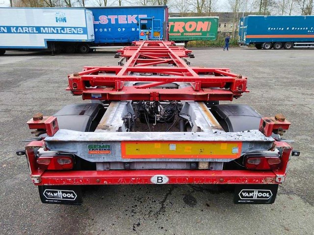 2014 van hool a3c002 container chassis - afbeelding 4 van  19