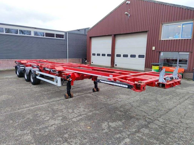 2014 van hool a3c002 container chassis - afbeelding 12 van  19