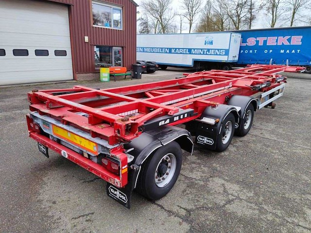 2014 van hool a3c002 container chassis - afbeelding 15 van  19