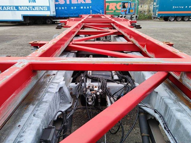 2014 van hool a3c002 container chassis - afbeelding 17 van  19