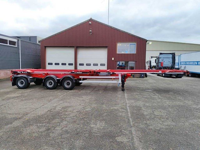 2014 van hool a3c002 container chassis - afbeelding 18 van  19