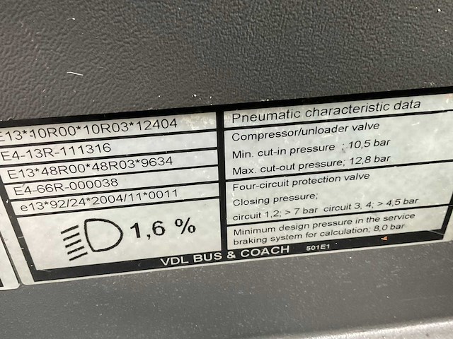 2014 vdl fhd2 129.410 touringcar - afbeelding 46 van  51