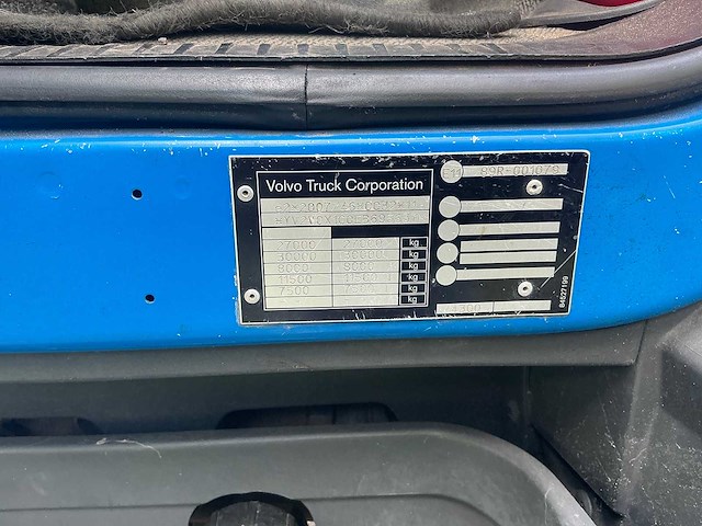 2014 volvo fe250 vrachtwagen - afbeelding 26 van  47