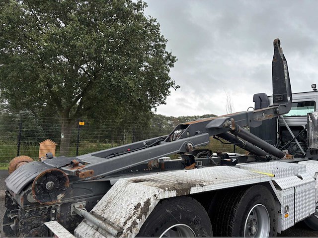 2014 volvo fmx 460 hiab 21t haakarm / containersysteem vrachtwagen - afbeelding 9 van  67