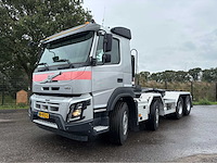 2014 volvo fmx 460 hiab 21t haakarm / containersysteem vrachtwagen