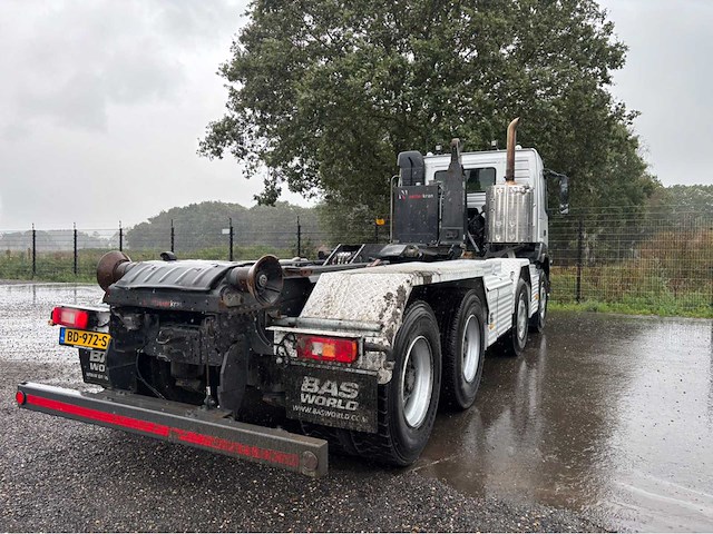 2014 volvo fmx 460 hiab 21t haakarm / containersysteem vrachtwagen - afbeelding 13 van  67