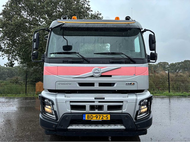 2014 volvo fmx 460 hiab 21t haakarm / containersysteem vrachtwagen - afbeelding 14 van  67