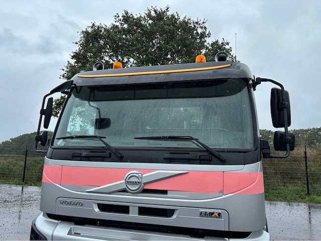 2014 volvo fmx 460 hiab 21t haakarm / containersysteem vrachtwagen - afbeelding 18 van  67