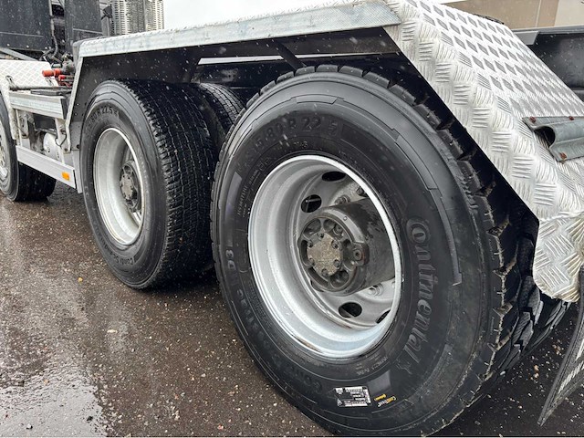 2014 volvo fmx 460 hiab 21t haakarm / containersysteem vrachtwagen - afbeelding 24 van  67