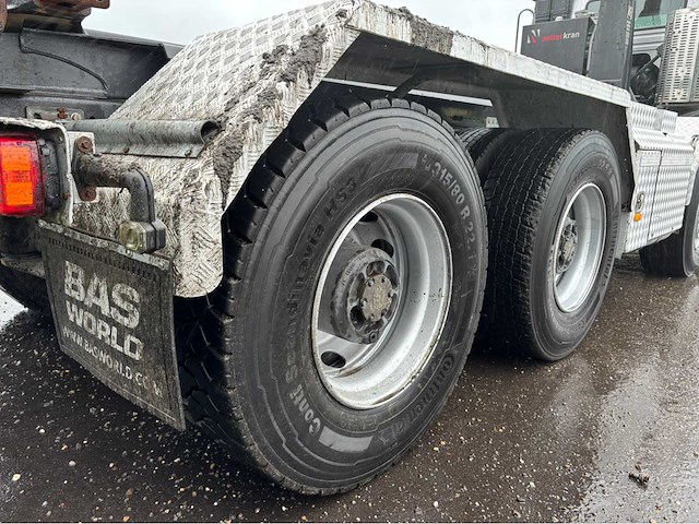 2014 volvo fmx 460 hiab 21t haakarm / containersysteem vrachtwagen - afbeelding 27 van  67