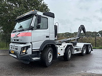 2014 volvo fmx 460 hiab 21t haakarm / containersysteem vrachtwagen - afbeelding 23 van  67