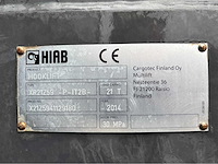 2014 volvo fmx 460 hiab 21t haakarm / containersysteem vrachtwagen - afbeelding 38 van  67
