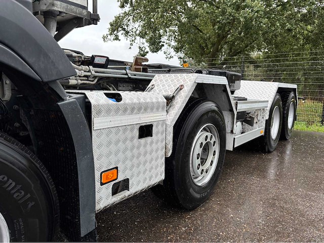 2014 volvo fmx 460 hiab 21t haakarm / containersysteem vrachtwagen - afbeelding 42 van  67