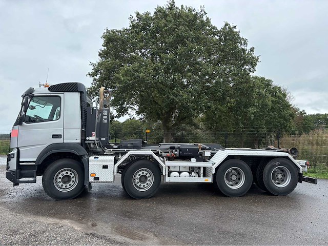 2014 volvo fmx 460 hiab 21t haakarm / containersysteem vrachtwagen - afbeelding 34 van  67