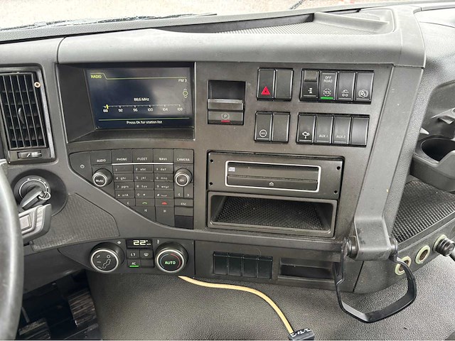2014 volvo fmx 460 hiab 21t haakarm / containersysteem vrachtwagen - afbeelding 49 van  67