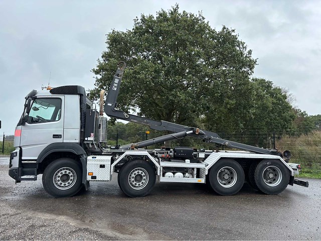 2014 volvo fmx 460 hiab 21t haakarm / containersysteem vrachtwagen - afbeelding 45 van  67