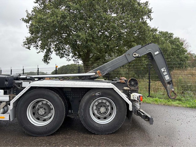 2014 volvo fmx 460 hiab 21t haakarm / containersysteem vrachtwagen - afbeelding 65 van  67
