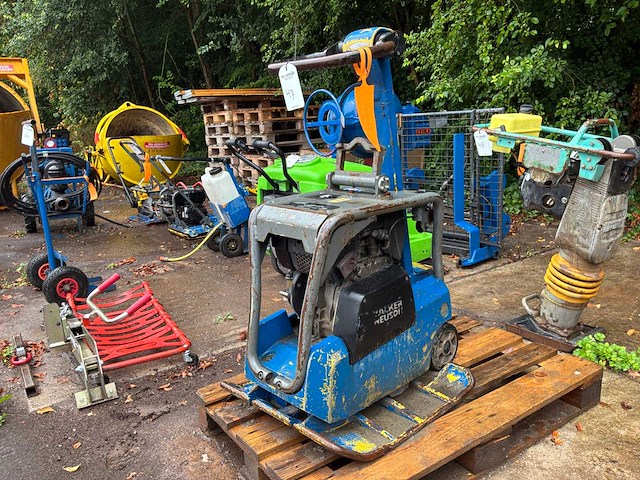 2014 wacker neuson 1b20-7 trilplaat - afbeelding 1 van  10