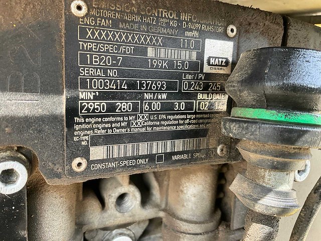 2014 wacker neuson dpu 2540 trilplaat - afbeelding 6 van  8