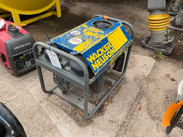 2014 wacker neuson gv2500a noodstroomaggregaat - afbeelding 3 van  6