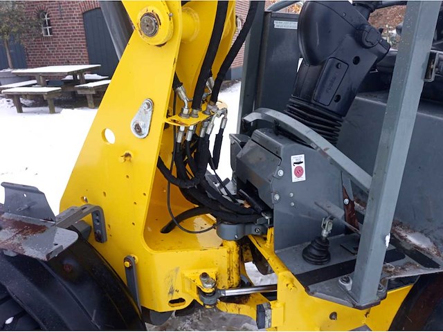 2014 wacker neuson wl20e elektrische mini shovel / wiellader - afbeelding 4 van  18