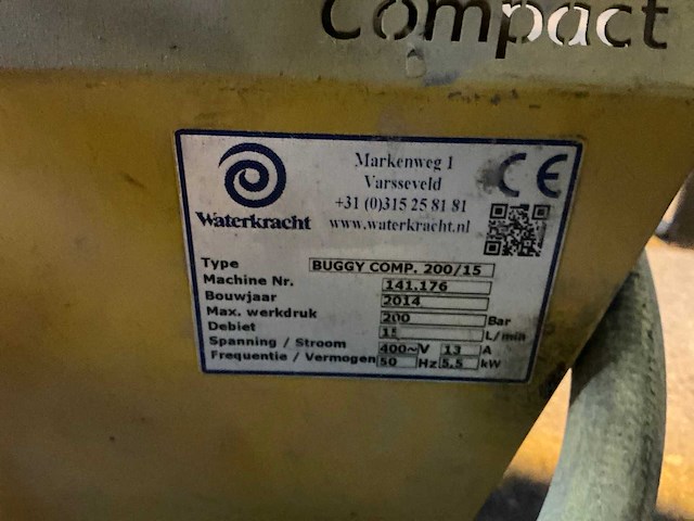 2014 waterkracht buggy compact hogedrukreiniger - afbeelding 5 van  5