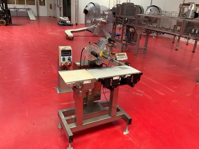 2014 weber alpha compact inline etiketteermachine - afbeelding 1 van  8