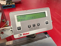 2014 weber alpha compact inline etiketteermachine - afbeelding 3 van  8