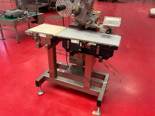 2014 weber alpha compact inline etiketteermachine - afbeelding 5 van  8