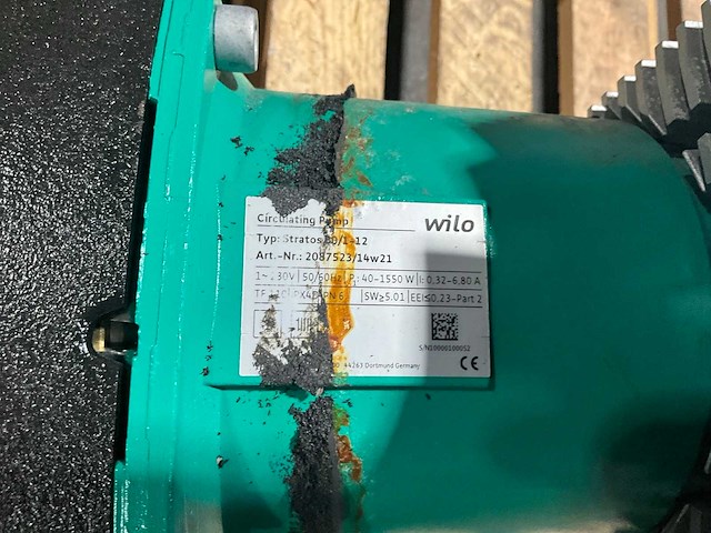 2014 wilo stratos 80/1-12 circulatiepomp - afbeelding 4 van  4
