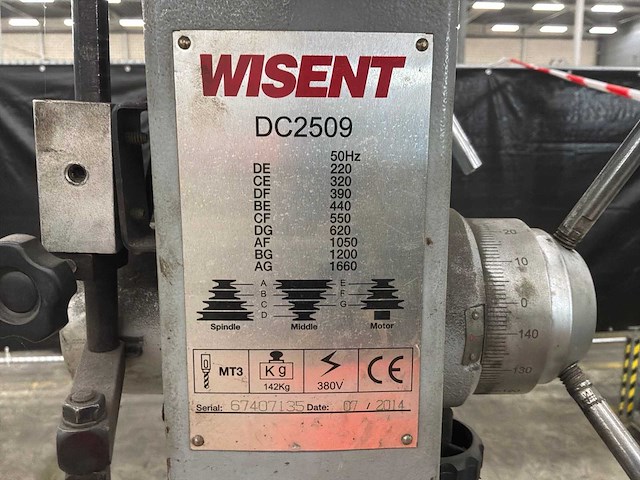 2014 wisent dc2509 kolomboormachine - afbeelding 9 van  17