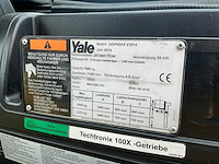 2014 yale gdp55vx v2514 vorkheftruck - afbeelding 16 van  23