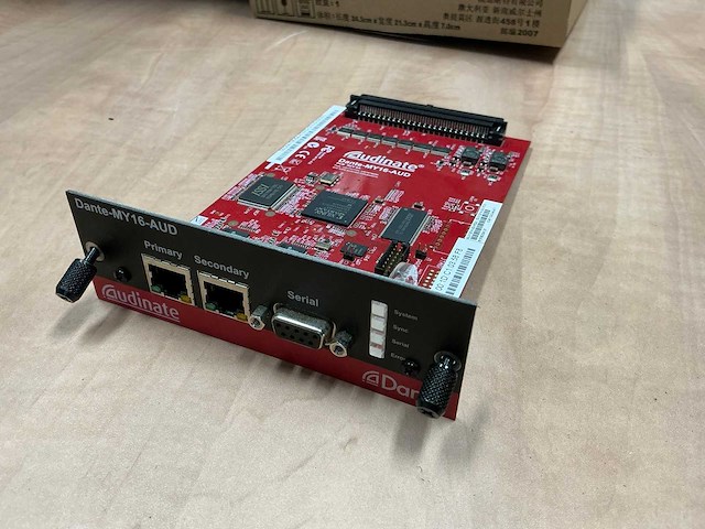 2014 yamaha my16 dante uitbreidingskaart - afbeelding 1 van  4