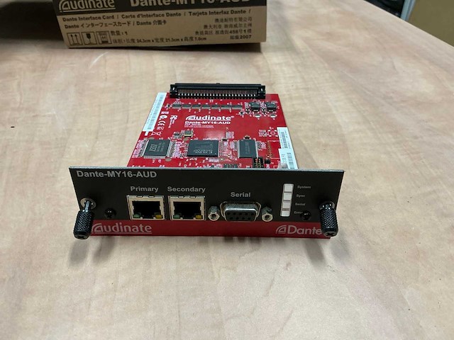 2014 yamaha my16 dante uitbreidingskaart - afbeelding 2 van  4
