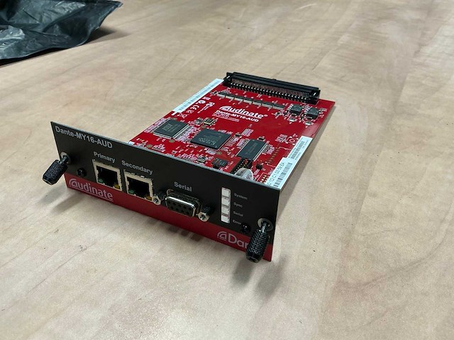 2014 yamaha my16 dante uitbreidingskaart - afbeelding 1 van  3