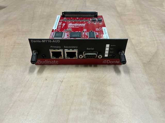 2014 yamaha my16 dante uitbreidingskaart - afbeelding 3 van  3