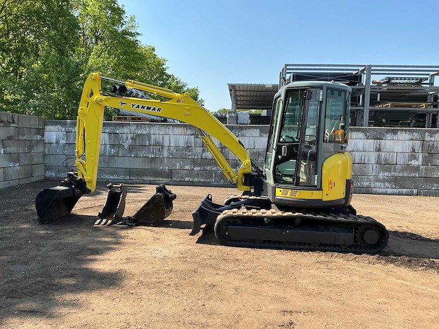 2014 yanmar vio 55-5b midigraafmachine - afbeelding 12 van  44