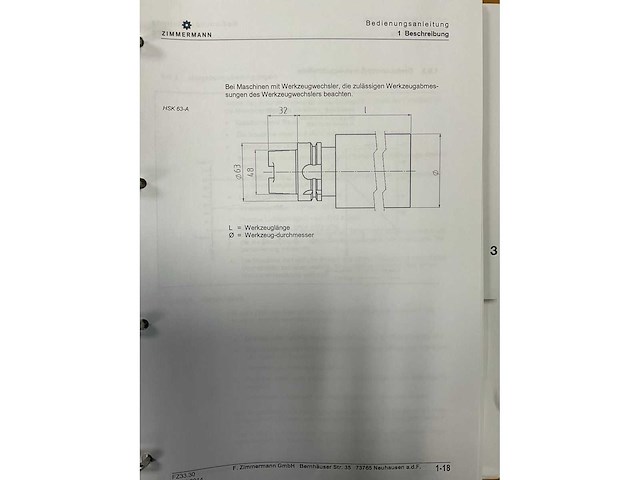 2014 zimmerman fz33.030c 5- assige portaalfreesmachine - afbeelding 40 van  48