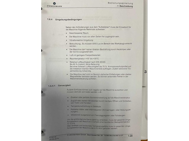 2014 zimmerman fz33.030c 5- assige portaalfreesmachine - afbeelding 42 van  48