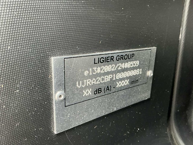 2015 - ligier professional pulse 4 bedrijfswagen - afbeelding 38 van  43