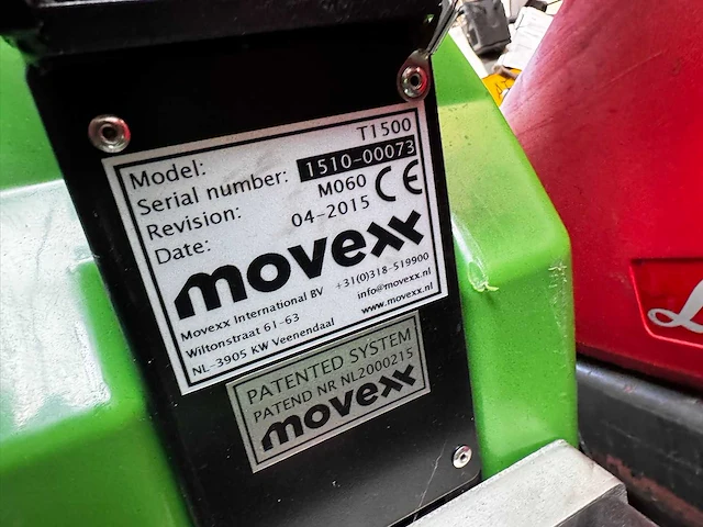 2015 - movexx - t1500 - takelwagen - afbeelding 9 van  9