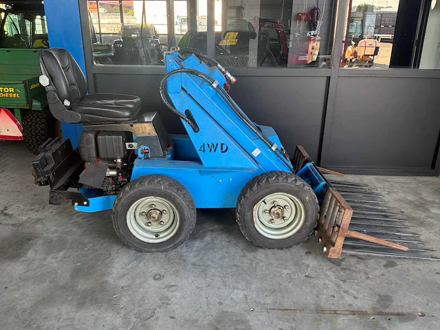 2015 afar rock 5kd minishovel / compacte wiellader - afbeelding 2 van  18