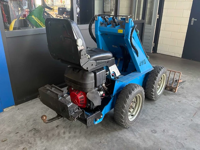 2015 afar rock 5kd minishovel / compacte wiellader - afbeelding 12 van  18