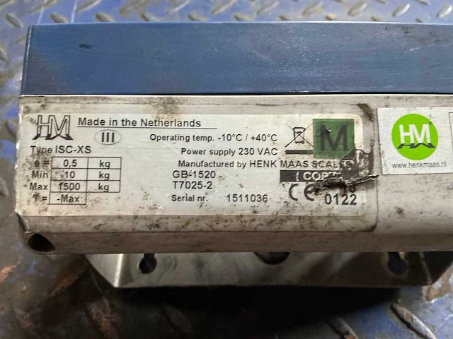 2015 allscales isc-xs weegschaal - afbeelding 4 van  8