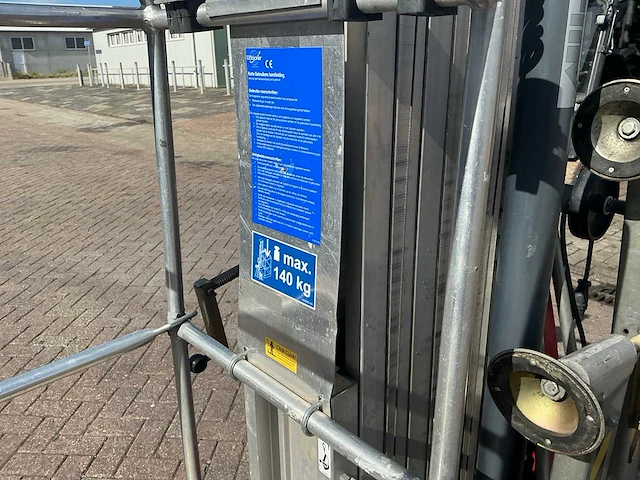 2015 alu lift phc1100 eu1 hoogwerker - afbeelding 13 van  14