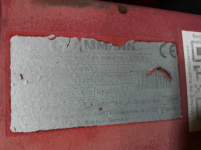 2015 ammann arw 6s trilwals - afbeelding 5 van  8